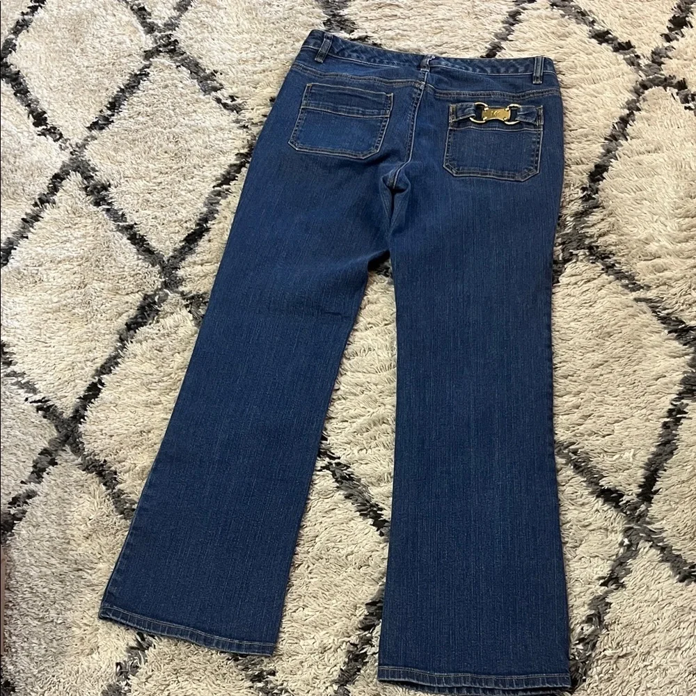 Michael Kors Blue Flare Jeans​